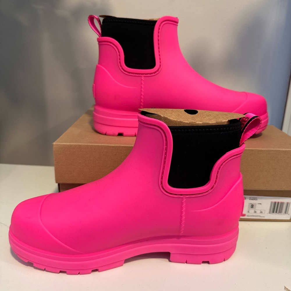 UGG Droplet Pink Ankle Boots NWT